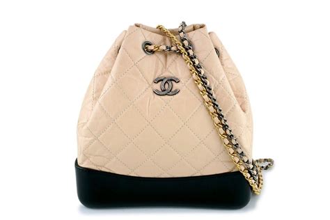 chanel gabrielle backpack small vs medium|chanel gabrielle backpack beige.